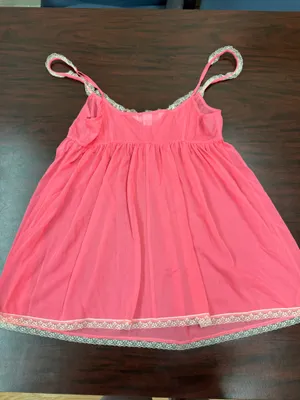 Victoria’s Secret Baby Doll Pink Lingerie Slip Size Large thumbnail 4