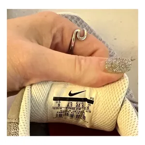 Nike Women’s Gray + White Sneakers thumbnail 6