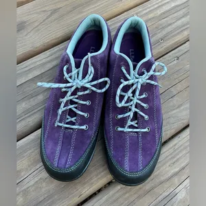 Pretty L.L.BEAN suede leather shoes 💜💜 thumbnail 2