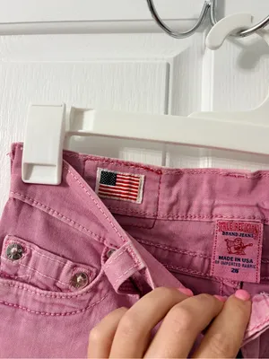 True Religion Pink Skinny Jeans thumbnail 7