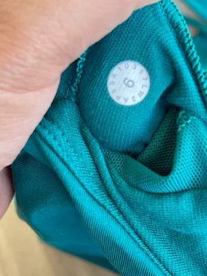 lululemon athletica Teal Strappy Sports Bra thumbnail 7