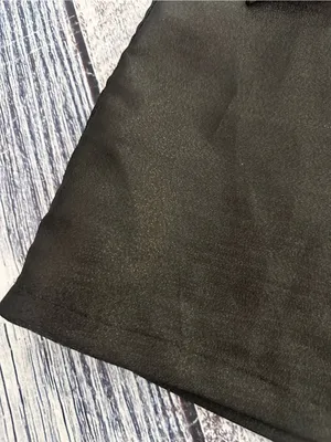 Urban Outfitters Black Shimmer Satin Bow Micro Mini Skirt thumbnail 4