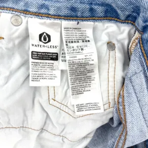 Levi's 501 Button Fly‎ Straight Leg Distressed Non-stretch Cotton Denim 27 thumbnail 8