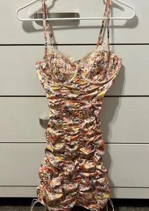 For Love & Lemons Gardenia Mini Dress thumbnail 1