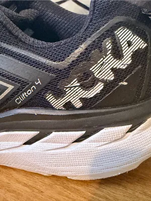 Hoka One One Clifton 4 Black 8.5 Wide Running Shoes Sneakers Women’s thumbnail 10