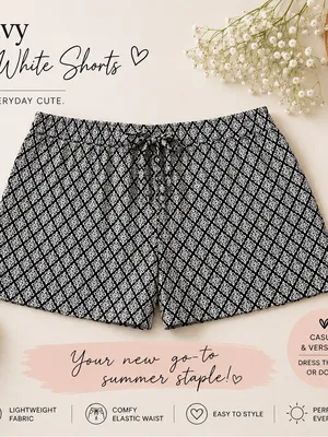 Old Navy Black and White‎  Shorts thumbnail 3