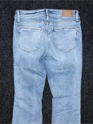 Buckle Black Fit No 53 Tailored Bootcut Stretch Jeans 26x29 Mid Rise Light Wash thumbnail 5