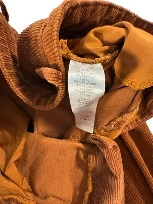 Windsor Brown Corduroy Flare Pants Womens L Bell Bottom 70s Y2K Boho thumbnail 4