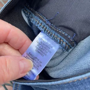 Maurice's M Jeans 18W short (ankle) 27” patched jeans thumbnail 4