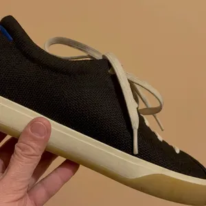 Rothy’s The Lace-Up Sneakers in Black thumbnail 9