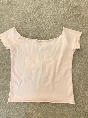 Light Pink Brandy Melville Top thumbnail 3