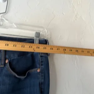 Seven7 Tummyless High Rise Skinny Jeans Dark Wash Women‎ Size 10 thumbnail 4