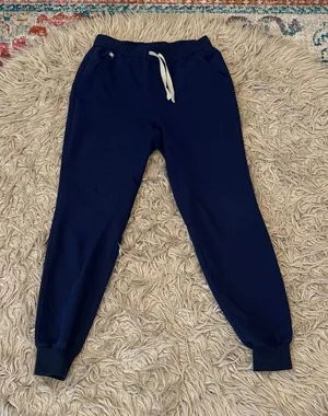 Figs navy jogger scrubs pants size XS/S thumbnail 1