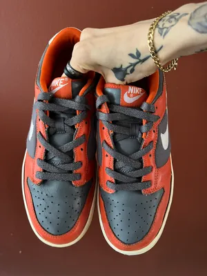 Dunk Low GS ‘Flint Grey Orange’  thumbnail 3