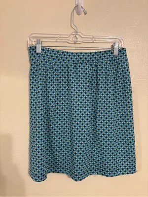 Tail White Label Skort M Blue Geometric Print Golf Tennis thumbnail 8