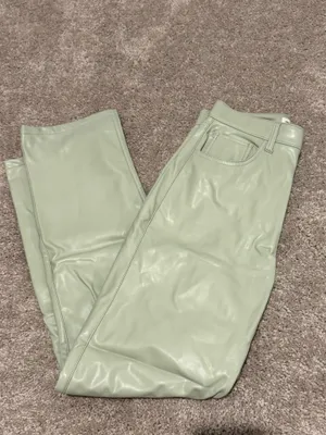 Abercrombie & Fitch Vegan Leather Pants thumbnail 2
