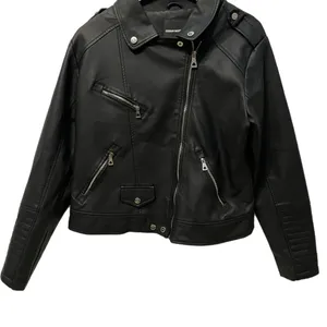 Urban Republic Women's Black Leather Jacket thumbnail 1