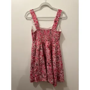 Sincerely Jules Linen Blend Floral Summer Mini Dress thumbnail 4