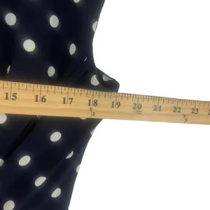 American Living Women's 14‎ Blue Polka Dot Runched Ruffle Dress Kentucky Derby thumbnail 10