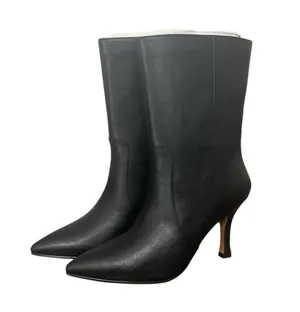 NIB! Lisa Vicky Arthaul Pointed Toe Leather Heeled Bootie - Size 8.5 thumbnail 3