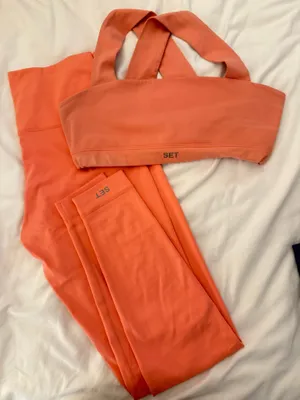 SET Active Peach Leggings Set thumbnail 3