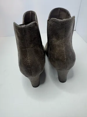 A2 by Aerosoles Brown Ankle Booties Size 8 thumbnail 4