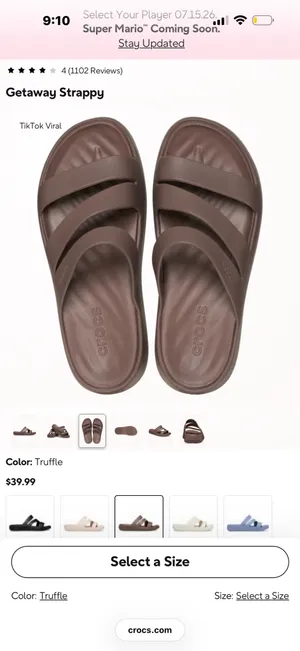 Crocs Getaway Strappy Sandals thumbnail 2