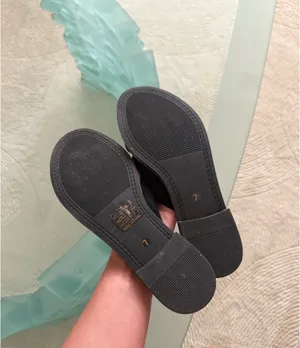 The royal standard suede knot slide sandals thumbnail 4