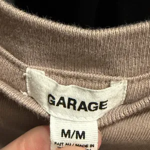 Garage Light Brown Scrunch Crop Top thumbnail 4
