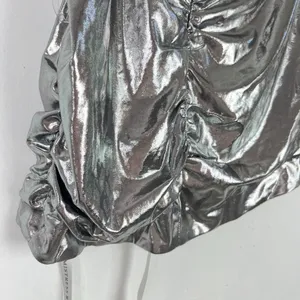 Mistress Rocks NWT Next Up Metallic Silver Mini Skirt Size XS NEW thumbnail 12