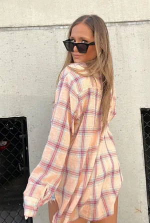 Chic By Ally B button down top thumbnail 3