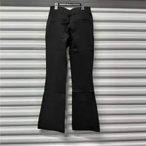 Betabrand 7 Pocket Bootcut Dress Yoga Pants Size Medium Petite Black Stretch thumbnail 3