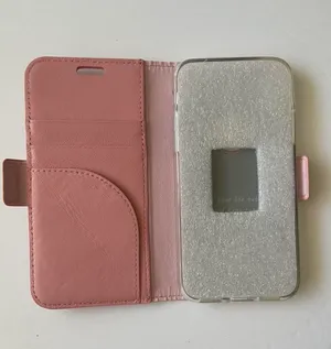 iPhone X Case Leather Wallet Flip Cover Pink thumbnail 7