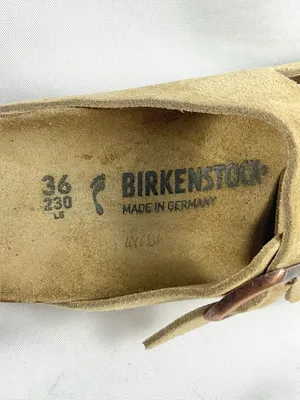 Birkenstock Arizona Taupe Suede Sandals Slides Women’s Size 36 thumbnail 5