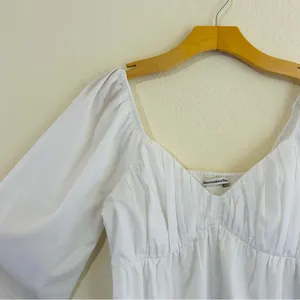 Abercrombie & Fitch Babydoll Poplin Blouse thumbnail 4