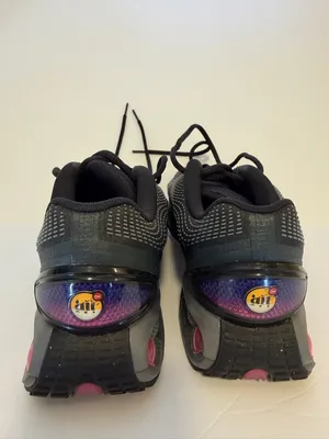 Nike Air Max Dn All Night Black Light Crimson Grey Women's Shoes 8 thumbnail 5