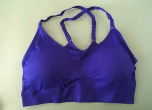 Blue Sports Bra thumbnail 1