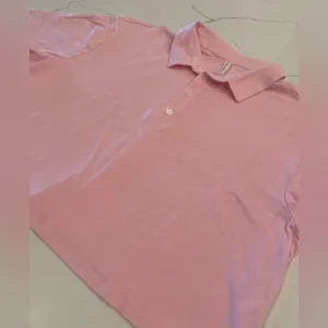 FABLETICS Boxy Short-Sleeve Polo Orchid‎ Pink Large NWOT thumbnail 8