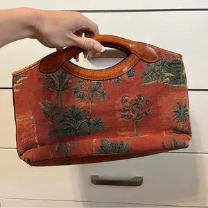 Tommy Bahama Palm Tree Tropical Purse thumbnail 1