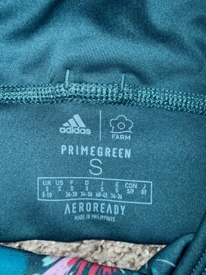Adidas x FARM Rio Primegreen Aeroready Graphic Sports Bra thumbnail 4