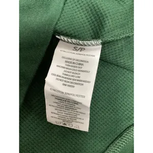 WEAR by Erin Andrews New York Jets Green Waffle Knit Henley Hoodie EA1F54LS401G thumbnail 5