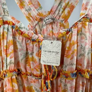 NWT Free People Dance with Me Maxi in Ivory Combo Size‎ Medium thumbnail 7