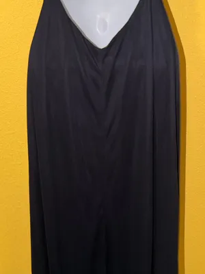 Xscape Black Halter Maxi Dress with Beaded Waist thumbnail 11