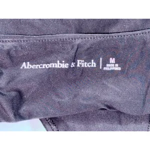Abercrombie & Fitch Black Sleeveless V-Neck Shapewear Bodysuit Top Womens Size M thumbnail 3