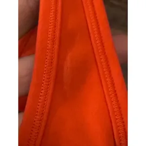 Lululemon Power Pivot Tank Top Everlux Reversable Red Orange Size 4/6?‎ Gym Yoga thumbnail 4