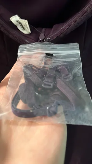 Garage Purple strapless a line dress thumbnail 2