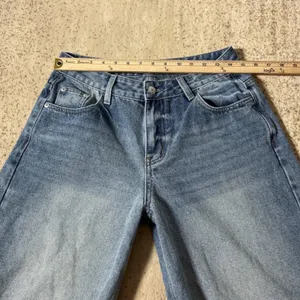 Y2K Edikted Skater‎ Girl Washed Denim Low Rise Leg Baggy Jeans Size Small thumbnail 4