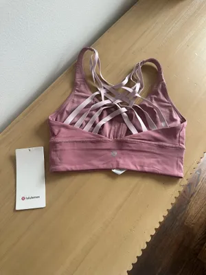Lululemon Free To Be Moved Bra Quicksand / Porcelain Pink 6 thumbnail 2