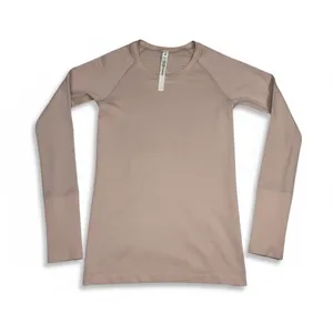 Lululemon Light Pink Long Sleeve Swiftly Tech Size 6 thumbnail 3