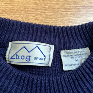 Vintage 90s BO.G Sport Stripe Sweater thumbnail 3
